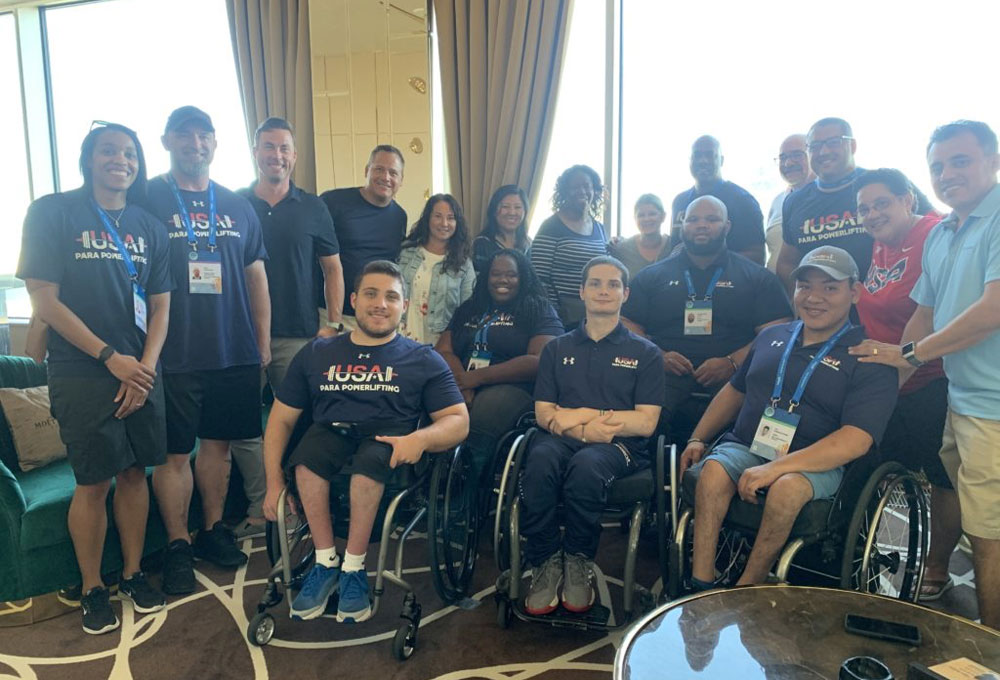 USAPP team posing for photo.