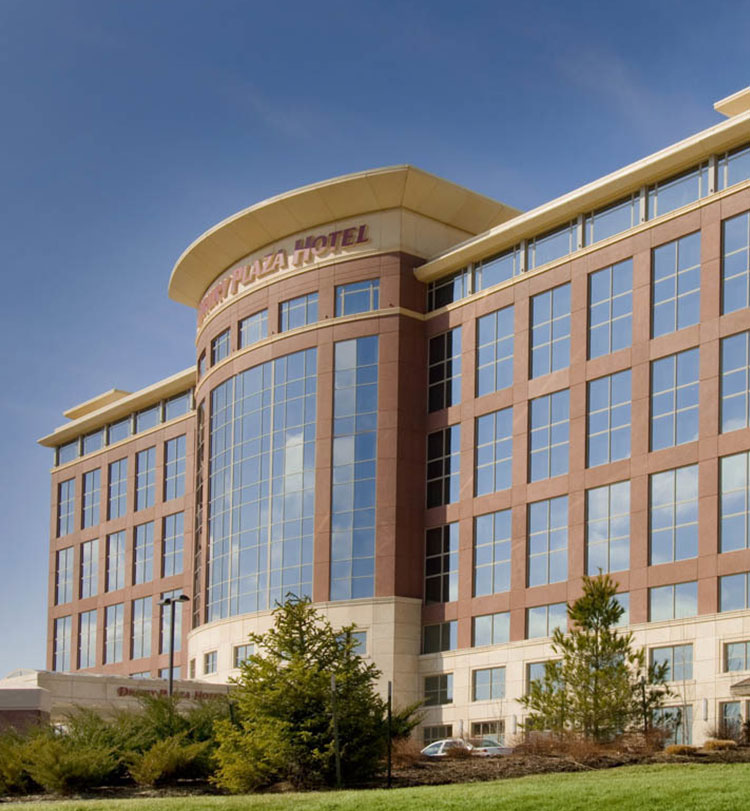 Image of Drury hotel in St. Louis.