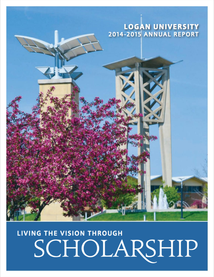 2015 Logan Annual Report cover.