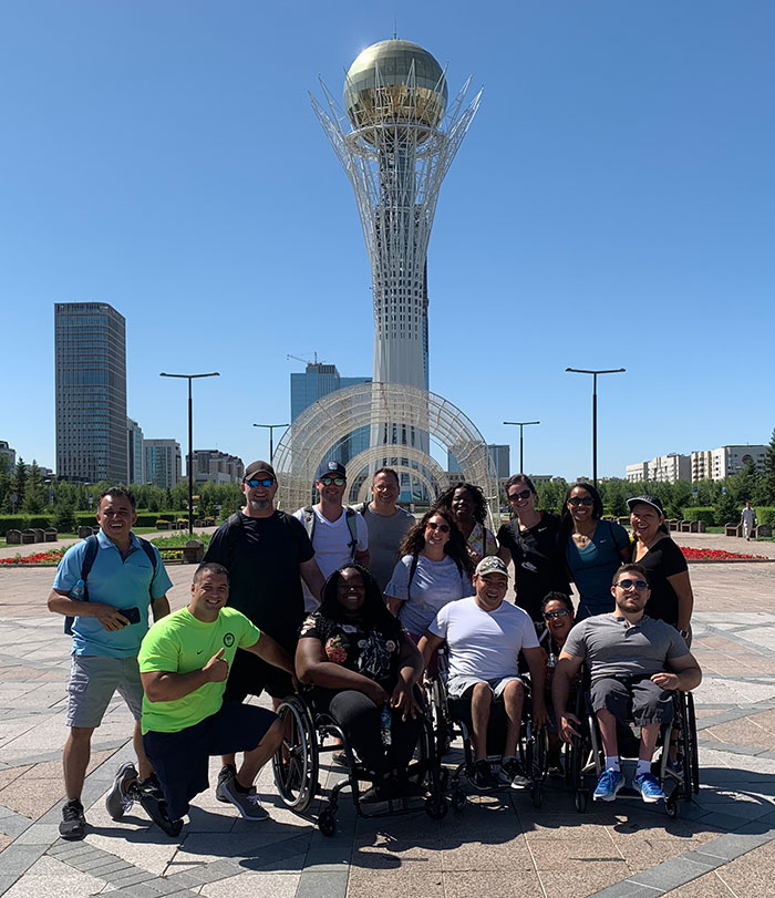 USAPP athletes posing for photo.