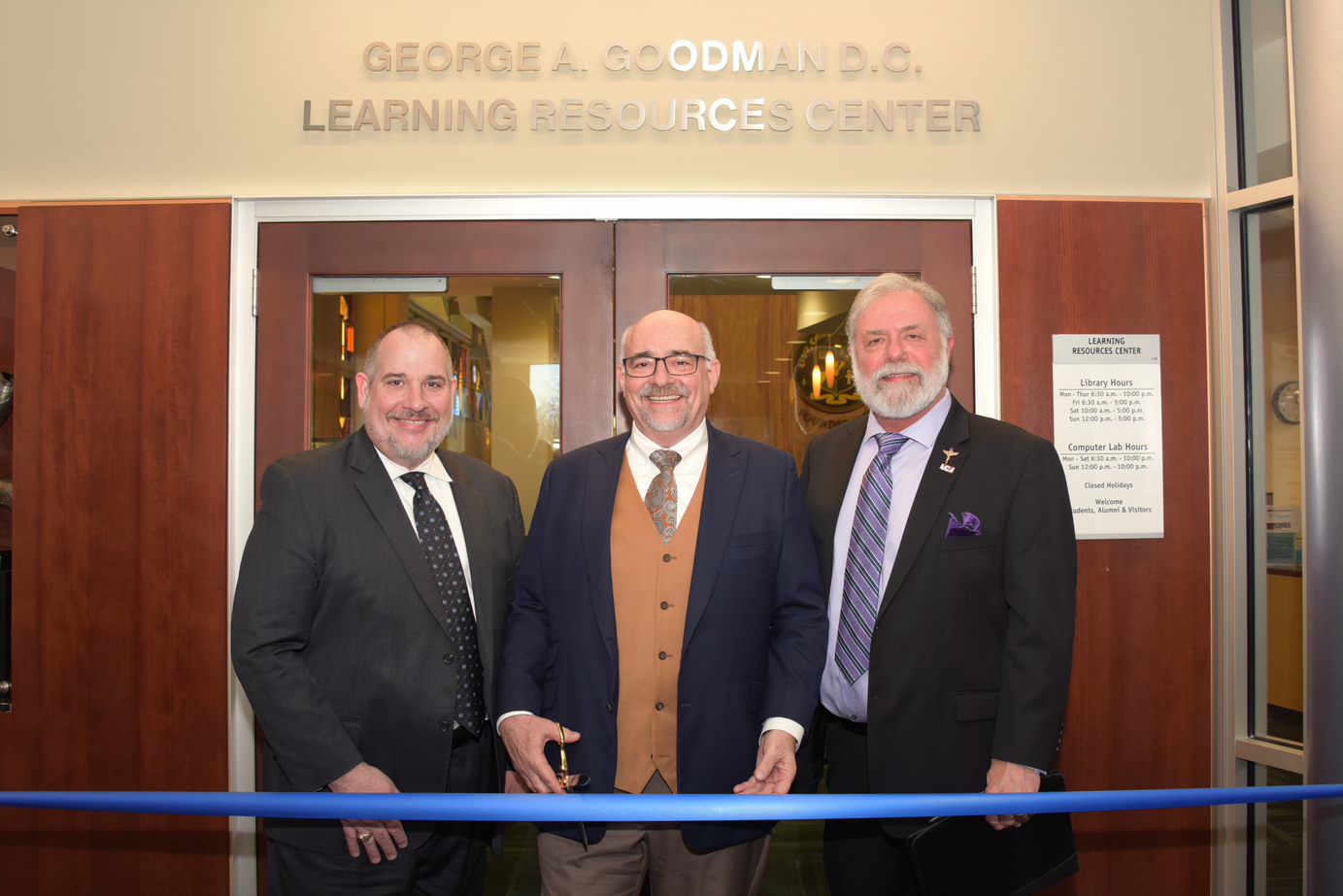 Image of Dr. Goodman, Dr. McDonald, and Dr. Montgomery.