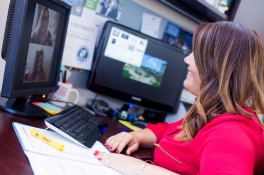 Photo by BenandBeccalee Woman in Virtual Meeting