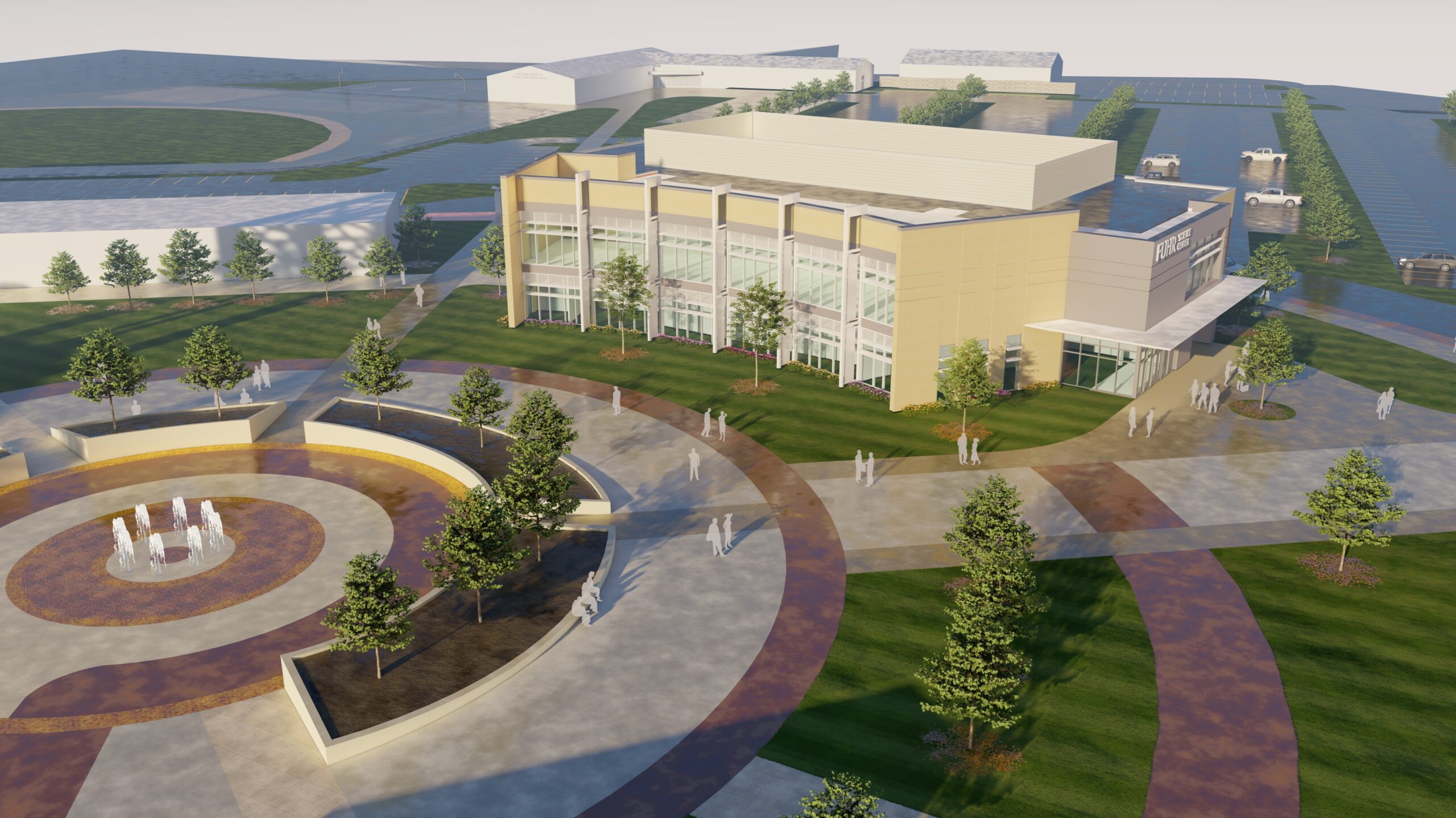 Conceptual design of 富尔科学中心.